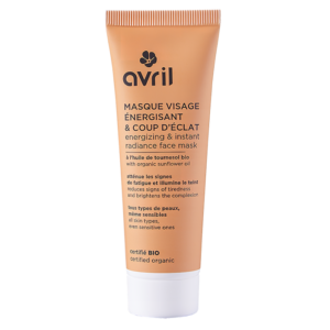Masque visage énergisant & coup d’éclat 50 ml - Certifié bio