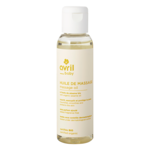 Huile de massage bébé 100 ml - Certifiée bio