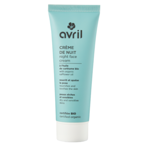 Crème de nuit peaux sèches et sensibles 50ml certifiée bio