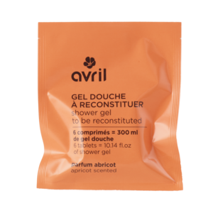 Gel douche à reconstituer, parfum Abricot,  300ml